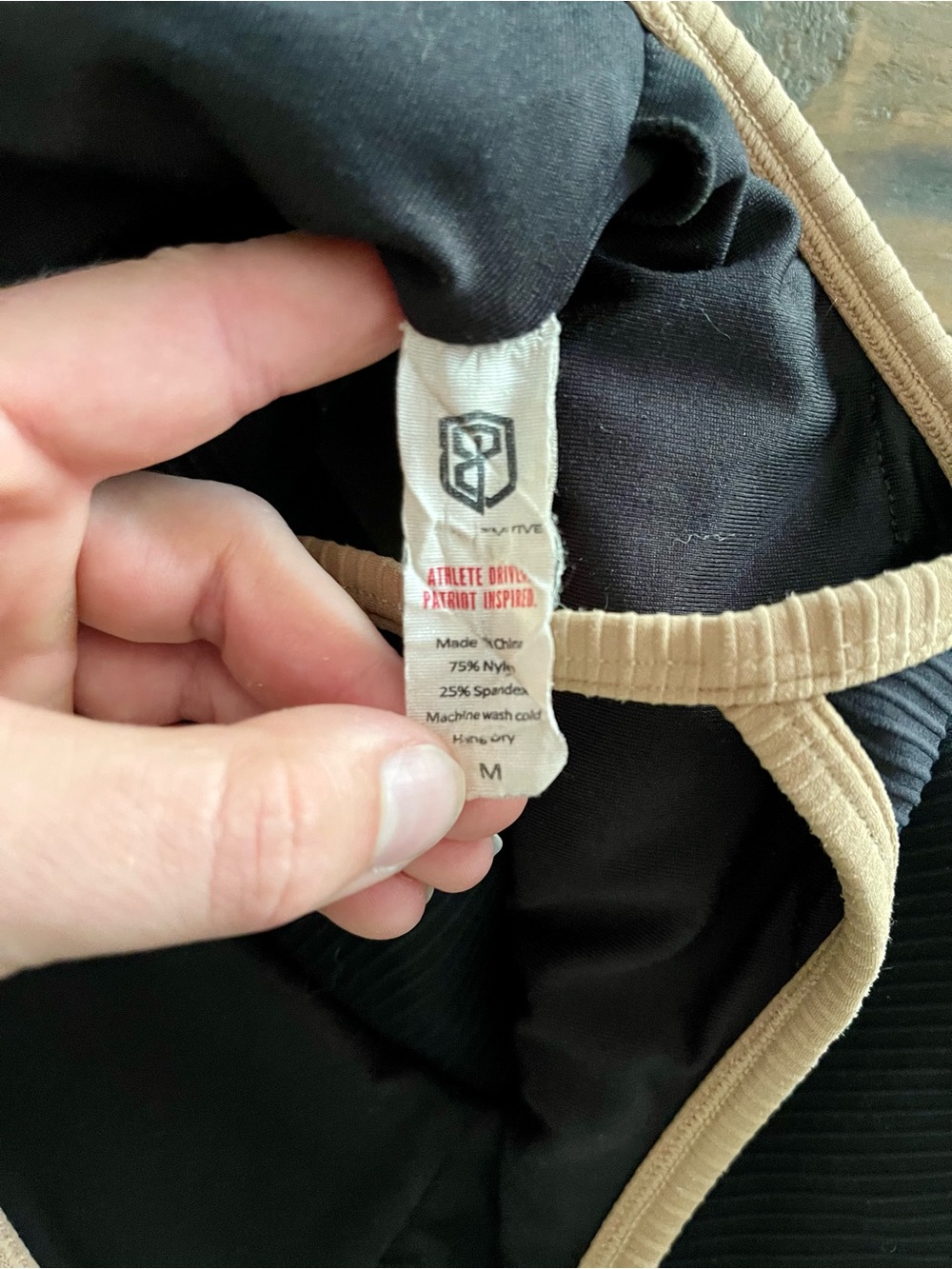 Born Primitive Ribbed Sports Bra - Picture 3 of 3